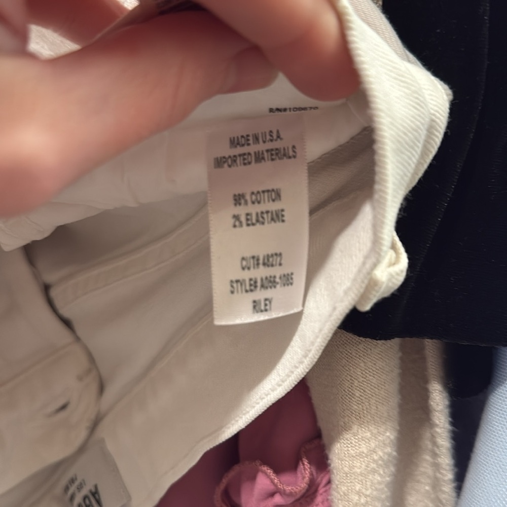 Agolde Riley High Rise Straight Crop - Picture 5 of 5